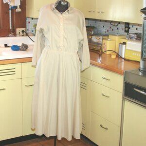 Vintage The American Shirt Dress Women's Shirt Style Dress